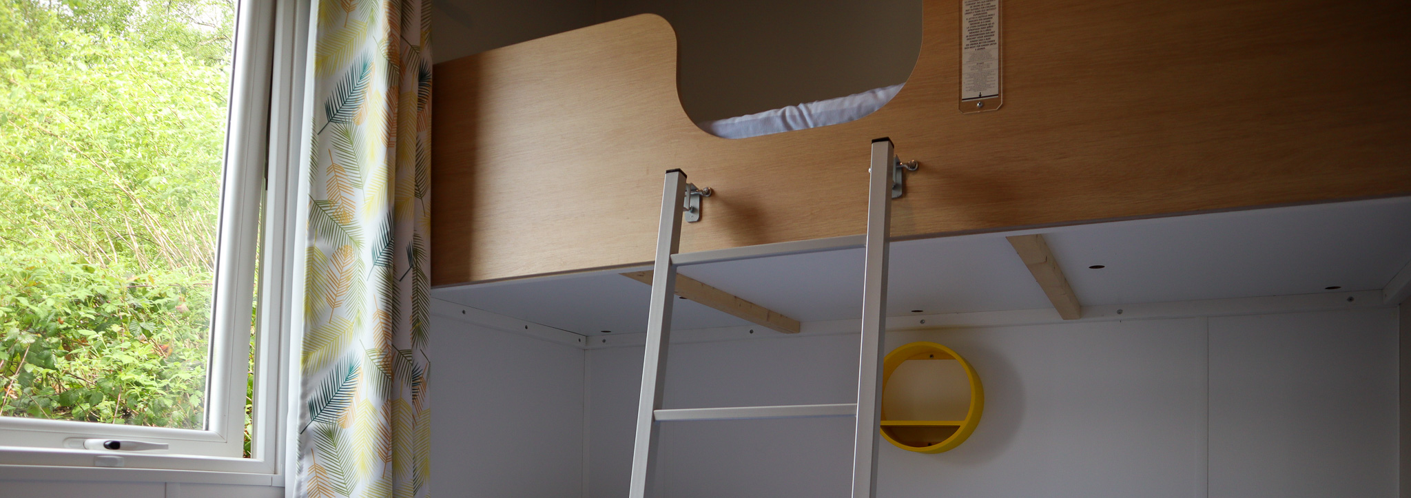 a loft bed for the small children